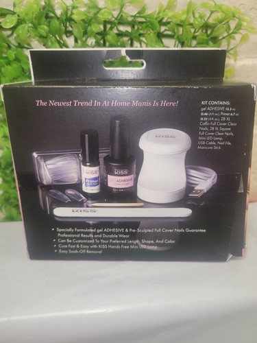 KISS gelPRESS Starter Kit 8803 GPS01 ~ Pre-Sculpted Gel Nail Extension Read - 第 3/3 張圖片