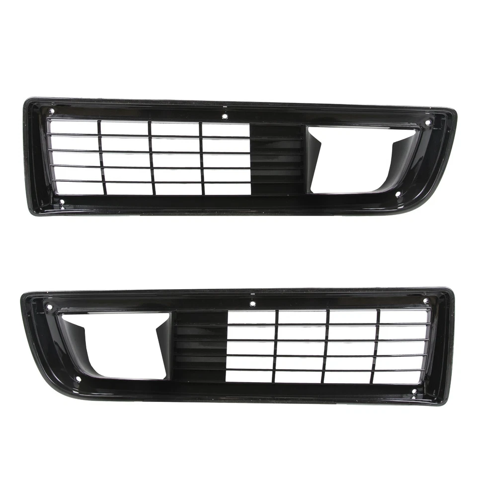 Juego de inserciones de rejilla de cubierta de parachoques delantero izquierdo y derecho para Pontiac Firebird 1979-1981 Foto 4 de 4