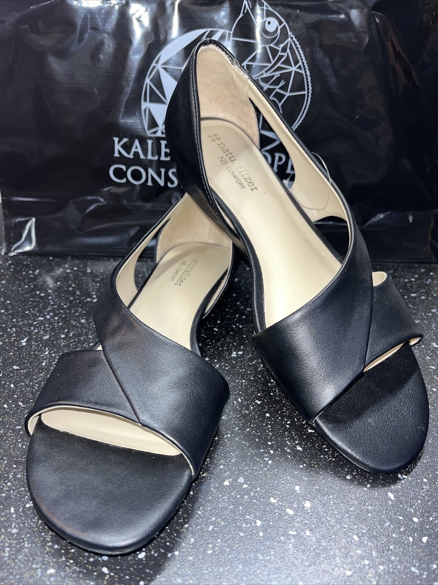 Naturalizer N5 Comfort Jutta Black Patent Flats sz 7 M Free Shipping! S13 |  eBay