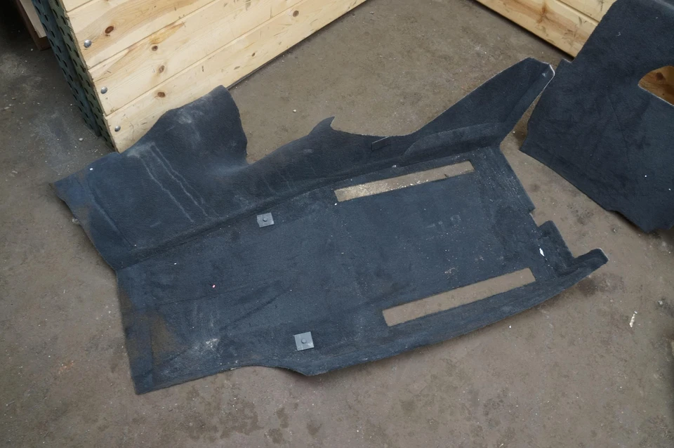 Juego de 3 paneles de cubierta de alfombra de mamparo de piso 13N1467CP McLaren 570S 540C 2017 Foto 3 de 4