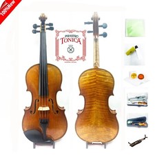^Capriana Gagliano Violin Outfit 4/4-/2 VN402S-Y Maintenance +Pack Tonica String