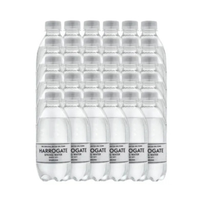 Harrogate Sprudel Quellwasser 330ml Plastikflasche 30er Pack + kostenlose 24h Lieferung