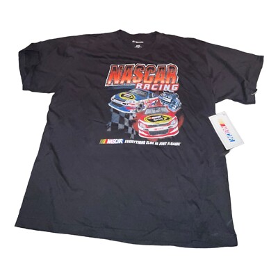 Nascar Racing ''Everything Else is Just a Game'' T- Shirt Black Size 2xl VTG