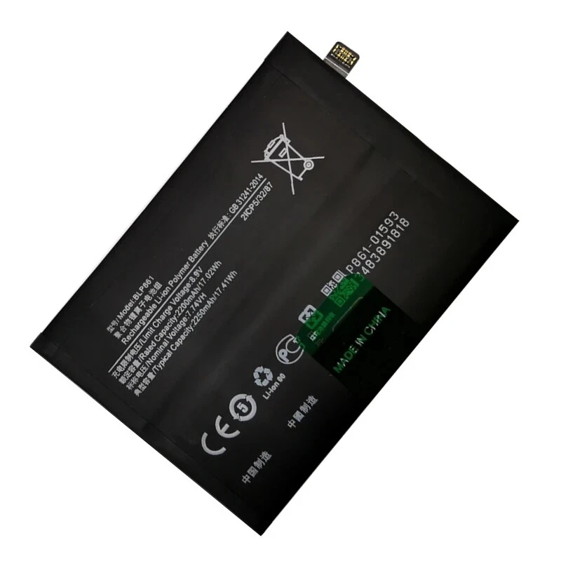 NEW REPLACEMENT FOR ONEPLUS NORD 2 5G BATTERY BLP861 2250mAh 8.9V + TOOLS - Image 4 of 4