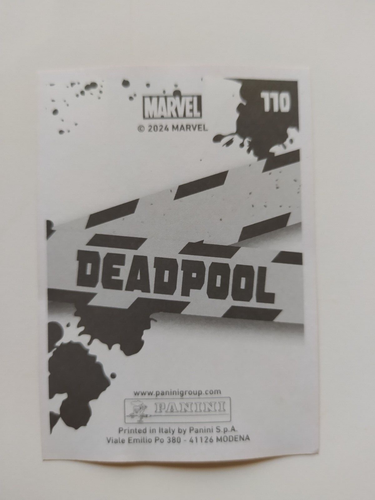 DEADPOOL MARVEL - CARDS e STICKERS PANINI 2024 - VENDITA SINGOLA - Zdjęcie 84 z 104