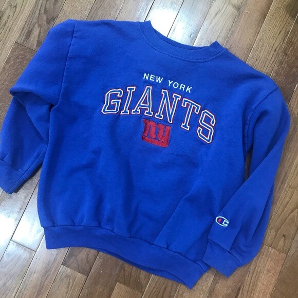 Retro Boys Champion New York Giants Sweatshirt 10 | eBay