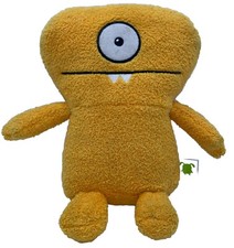 Ugly Dolls Plush Wedgehead Yellow One Eye Weighted Stuffed Toy 7.5  Hasbro 2019