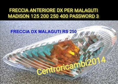 FRECCIA ANTERIORE DX PER MALAGUTI MADISON 125 200 250 400 PASSWORD 3