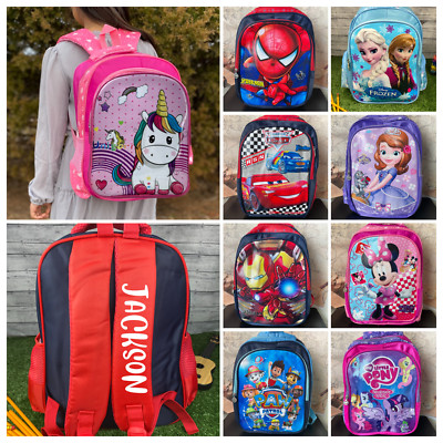 Cartoon Backpack for Elementary School Kids Boys & Girls | Custom Backpack