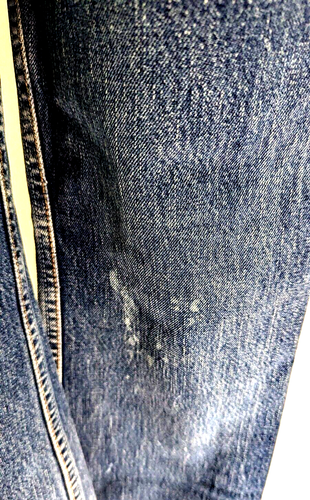 Jeans LEVI'S 646 Para Hombres Años 90 De Colección Naranja Tab 30/32 REAL W30 L30.5 Hechos en Reino Unido RARO* - Imagen 9 de 12