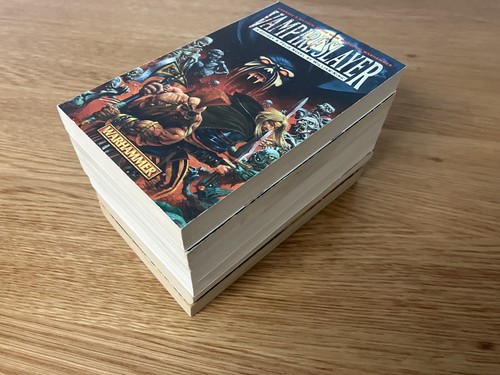 Libros antiguos de novelas de la serie Warhammer Gotrek y Felix 1-6 - Imagen 4 de 6