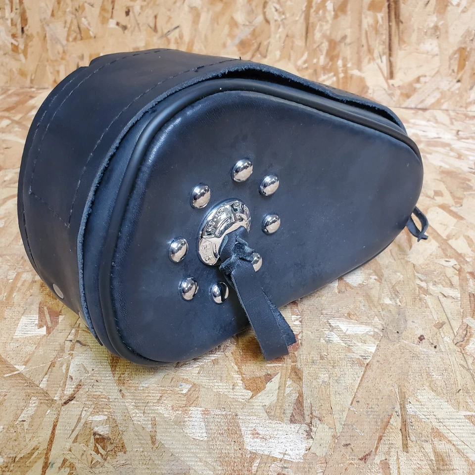 Harley-Davidson Softail Leather Toolbox Left Side NOS 64218-94 - Image 2 of 4