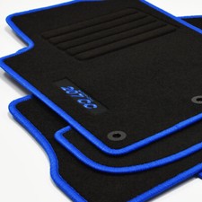 MP Velours Fußmatten Autoteppiche Edition blau Peugeot 207 CC 207CC ab Bj.2007 -