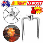 <!--F#f_0-->4 Prongs Barbecue Forks Stainless Steel Outdoor BBQ Grill Rotisserie Meat Forks<!--F/-->