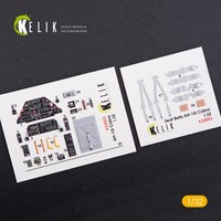 Kelik K32003 - 1:32 AH-1G Cobra Interior 3D Decals For Icm Kit - Neu