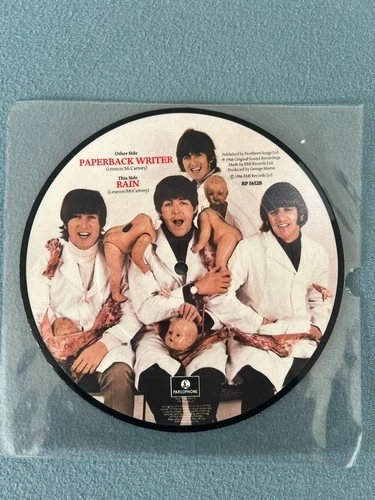 The Beatles Paperback Writer / Rain RP5452 20th Anniversary Picture disc.