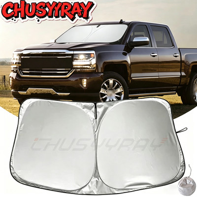 FOR Chevrolet Silverado 14-18 Windshield Protector Blocks Harmful UV