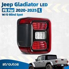 Led Tail Light Assy For 2020-2026 Jeep Gladiator Wo Blind Spot Left Driver Lh