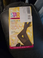 Star Power By Spanx Java Shaping Tights Size B New