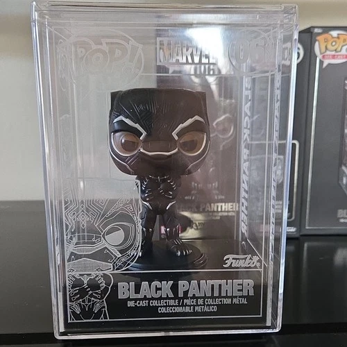 Funko Pop! Die-Cast Black Panther Marvel Cast Metal #06 Figure