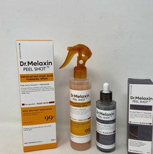 Dr.Melaxin Peel Shot Duo - Turmeric Kojic Acid Body Spray 200mL Glow Black