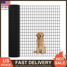 PVC Coated Welded Wire Fence 2/3/4FT x 50/100FT for Garden Vegetable Protection