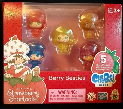 The World Of Strawberry Shortcake 1.5'' CheeBee Micro Berry Besties Scented NEW