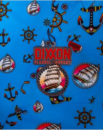 DIXXON FLANELL HERREN MEDIUM "THE HOLD FAST" PARTYHEMD - Bild 5 von 6