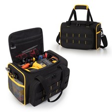 Marscamd 12-inch Tool Bag with Multiple Pockets, Heavy Duty Tool Tote for Men...