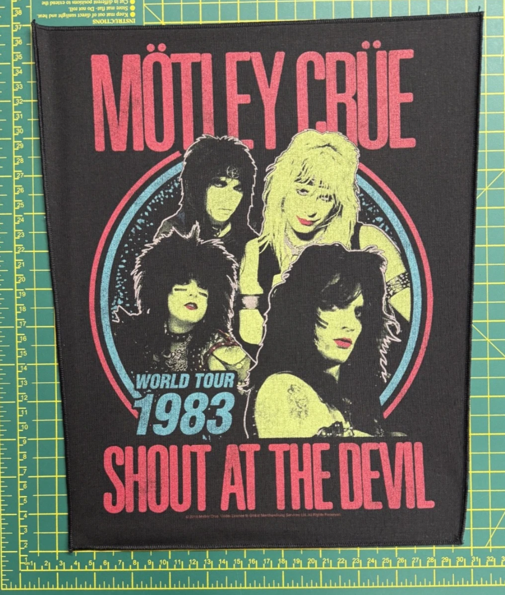 Toppa Tessuta "Shout At The Devil" – Import Inghilterra Per Giacca O Zaino - 5