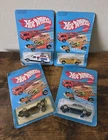 Vintage Hot Wheels Lot 9037, 1136,1697,3261, Malibu Grand Prix, 380 Sel, Minitre