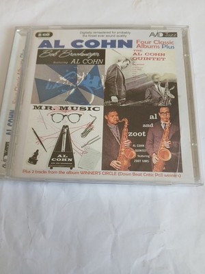AL COHN FOUR CLASSIC ALBUMS PLUS 2 CD REMASTERED MR MUSIC BROOKMEYER AL & ZOOT +