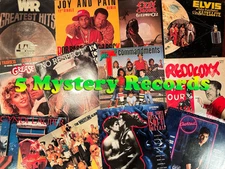 Vinyl Record Mystery Bundle! 5 Interesting Records In Each (Tested & playable)  