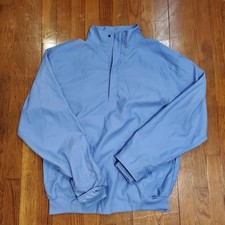 Zero Restriction Pullover Jacket Mens Medium Lightweight Golf Windbreaker 1/4 Zi