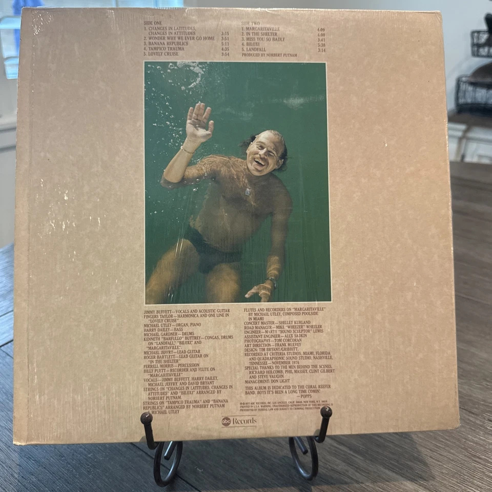 Jimmy Buffett - Changes In Latitudes, Changes In Attitudes 1977 Pressing VG+/EX - Image 2 of 4