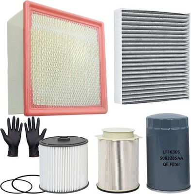 6.7L Cummins Fuel Filter Kit, Replaces 2019-2024 Ram 2500, 3500, 4500, 5500 T...