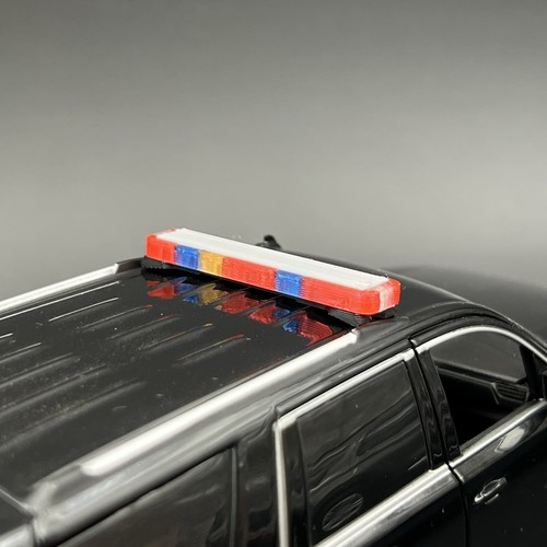 1/24 25 27 LED Ready Whelen Edge NYSP New York State Police Lightbar Sheriff - 第 10/24 張圖片