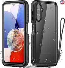 AICase for Samsung Galaxy A14 5G Case Waterproof, Clear Water Proof Shockproof