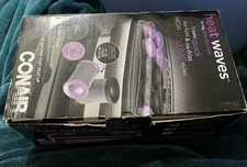 CONAIR Ceramic JUMB Hot Hair Rollers SET OF 12 HEATED CURLERS