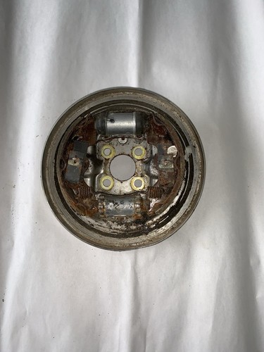 1988 Honda Fourtrax 300 2X4 Front Left Brake Drum Hub Backing Plate OEM - Picture 2 of 2