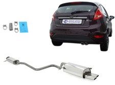 Fox Sportauspuffanlage ab Kat Ford Fiesta MK7 JA8 bis 08/09 2x86x54mm oval