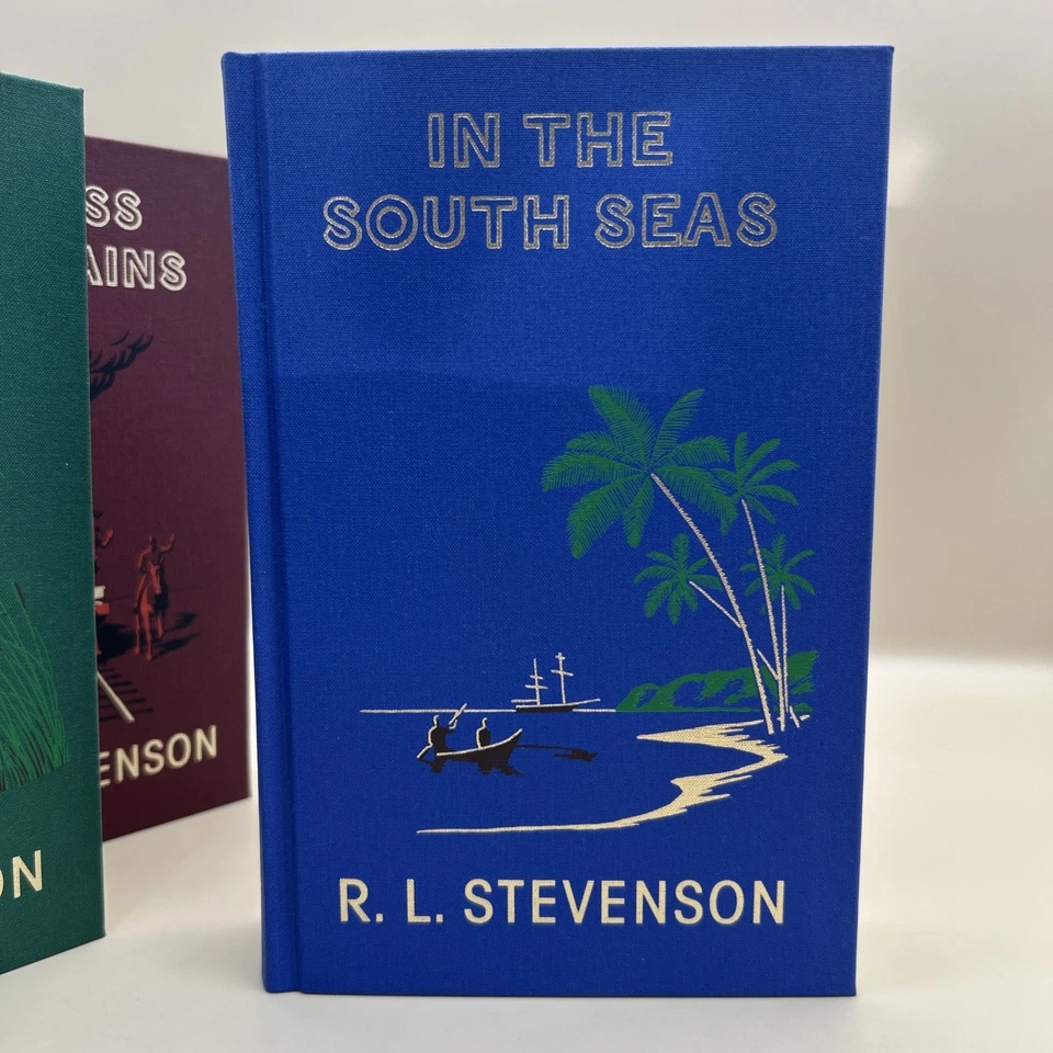 Travels with Robert Louis Stevenson Lot 3 Limited Edition Folio Society HC Books - Image 4 of 4