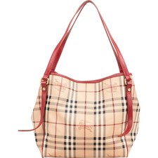 Borsa a tracolla Burberry Coated Canvas Haymarket Check Canterbury