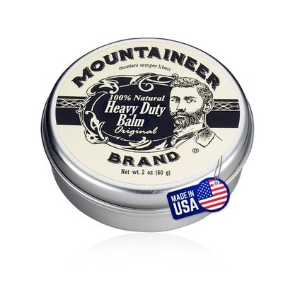 Mountaineer Brand Natural Heavy Duty Beard Balm | 2 Ounce (Pack of 1)