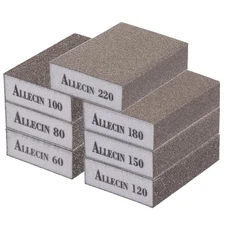 ALLECIN Sanding Sponge 60 80 100 120 150 180 220 Grit Reusable and Washable W...