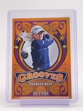 CHARLEY HULL 2026 UPPER DECK ALLURE GOLF GROOVES ORANGE #GV-12 Q4917