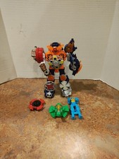 Lote incompleto Power Rangers Super Ninja Steel Blaze Megazord
