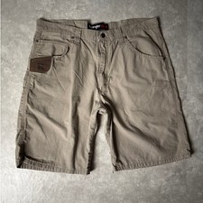 2000's Vintage Wrangler Riggs Beige Shorts -36