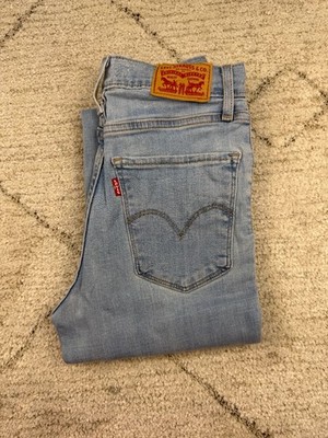 Levi s Damen Jeans 724 High Rise Straight Hellblau W25 L32 FR34 | Sehr Gut?