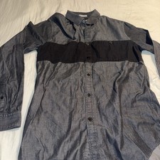 Express Men's Button Down Shirt Extra Slim Fit Size Medium